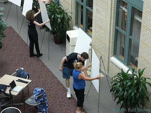 Setting Up the Poster Session