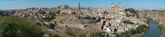 Panoramic View of Toledo, Spain