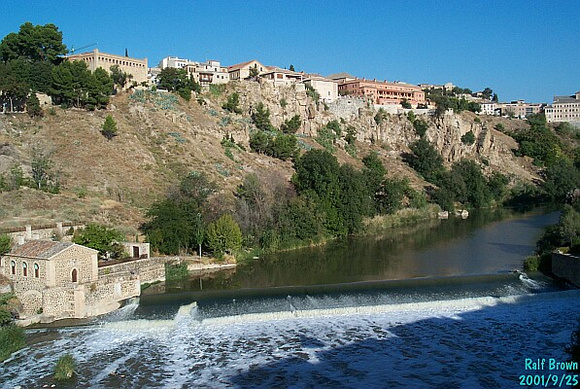 View of Toledo from Across River (2)
