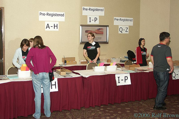 Registration Desk