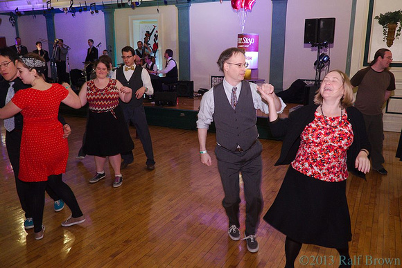 PittStop Lindy Hop dance at Pittsburgh's Soldier's and Sailors Memorial Hall