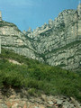Montserrat Monastery, Nestled Against the Mountain