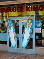 Burger King with surf boards
