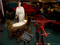 1869 Dexter Velocipede and 1875 Baby Buggy