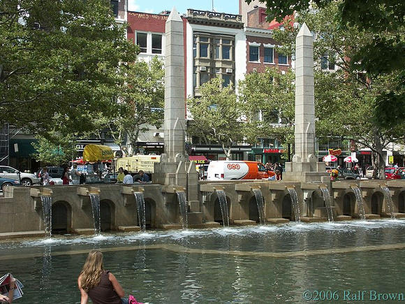 Copley Square fountain