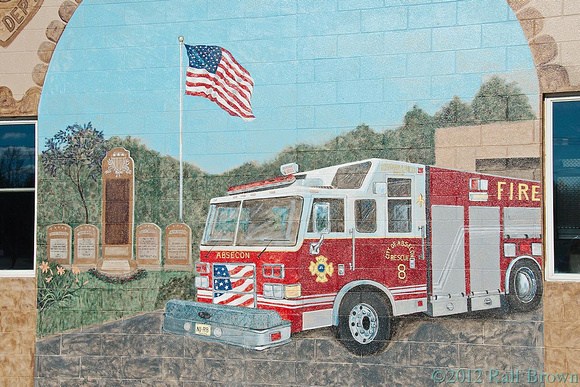 Absecon VFD Mural close-up
