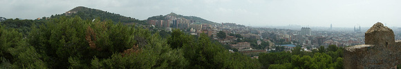 View Eastward from Park Guell