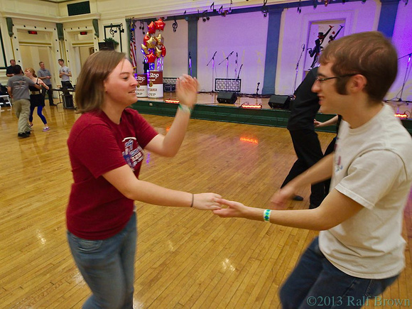 PittStop Lindy Hop swing dance at Pittsburgh's Soldiers and Sailors Memorial Hall