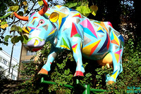 Zurich Art (CowParade and painted benches) 2001