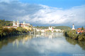 View of Passau down the Inn River