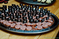 Samples of Åaland sausage