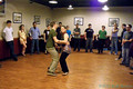 Dan Repsch and Jenny Sowden teach at Chicken Swing